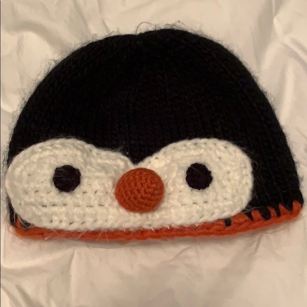 Anthropologie penguin hat Free with purchase